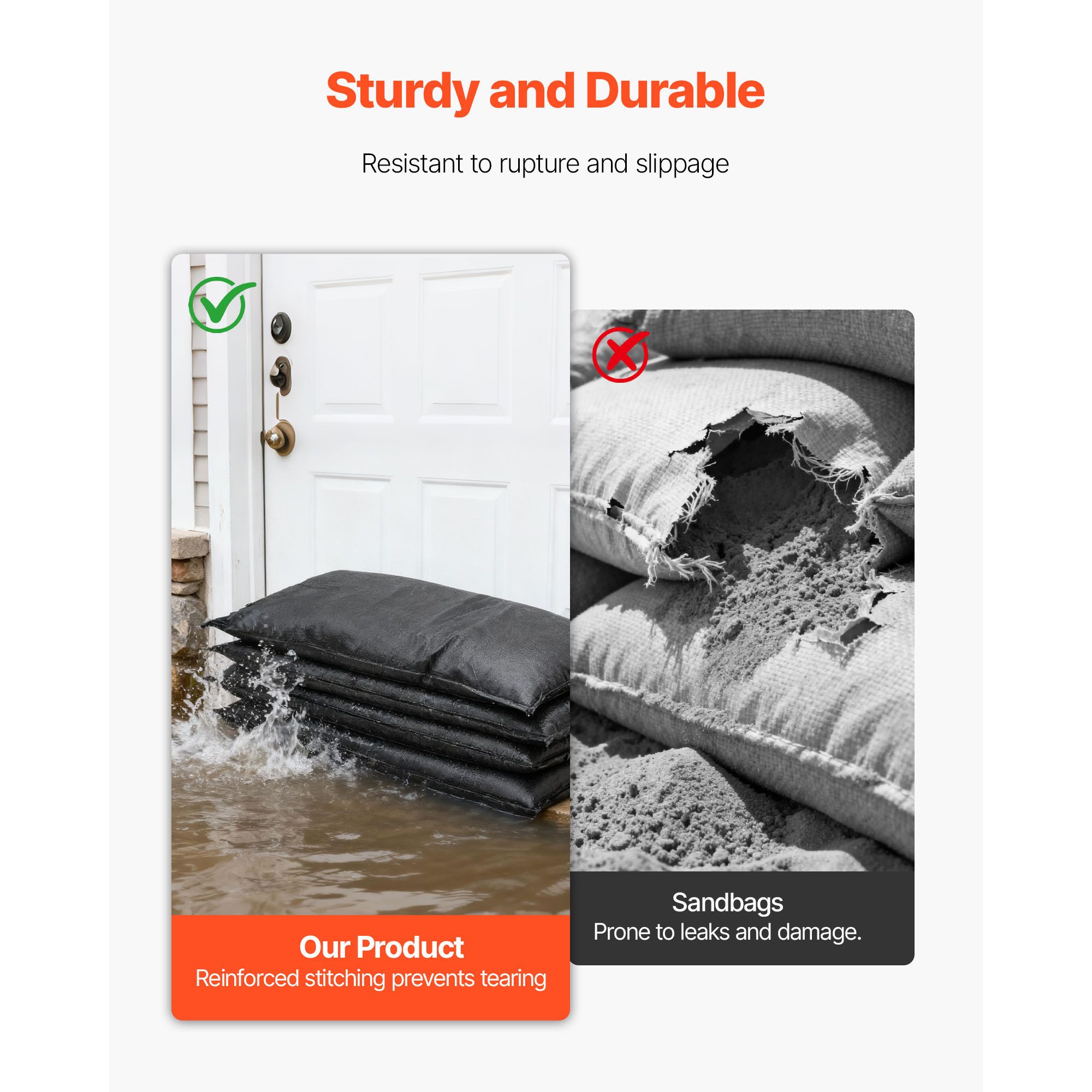 Barrière anti-inondation, lot  - Flood Barrier Bag avis et prix