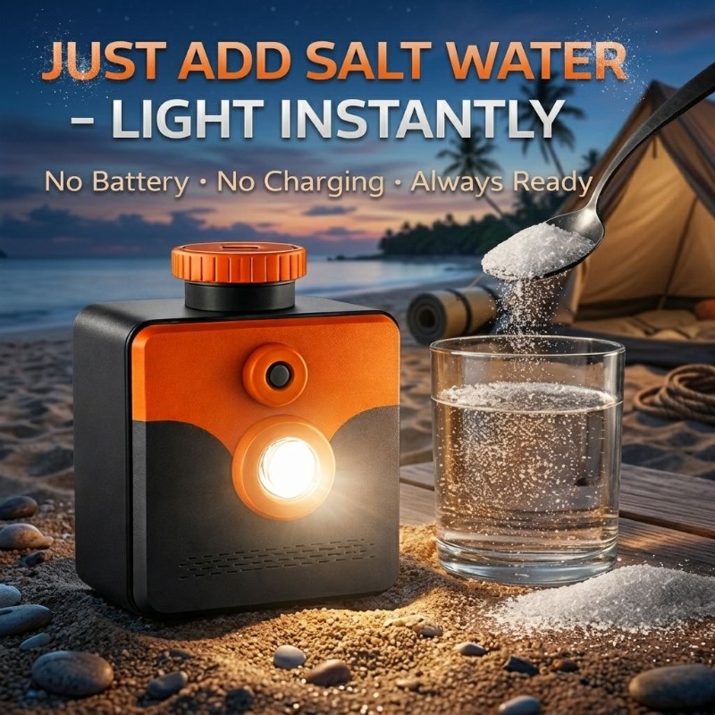 Lampe à eau salée, lampe de se - Power Outage Light avis et prix